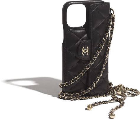 chanel iphone case with chain|chanel smoke iphone case.